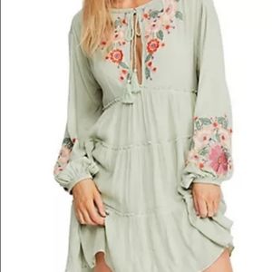 Free People Spell On You Sage Green Dress S Small